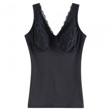 103035 德绒保暖背心（带罩杯）