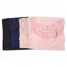 103509 蕾丝拼接塑身背心