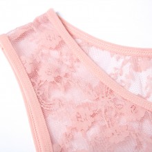 103509 蕾丝拼接塑身背心