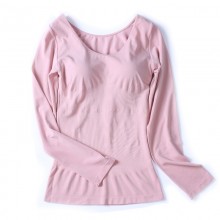 103028 带罩杯圆领打底衫