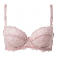 101506 调整型真丝文胸(软钢圈)